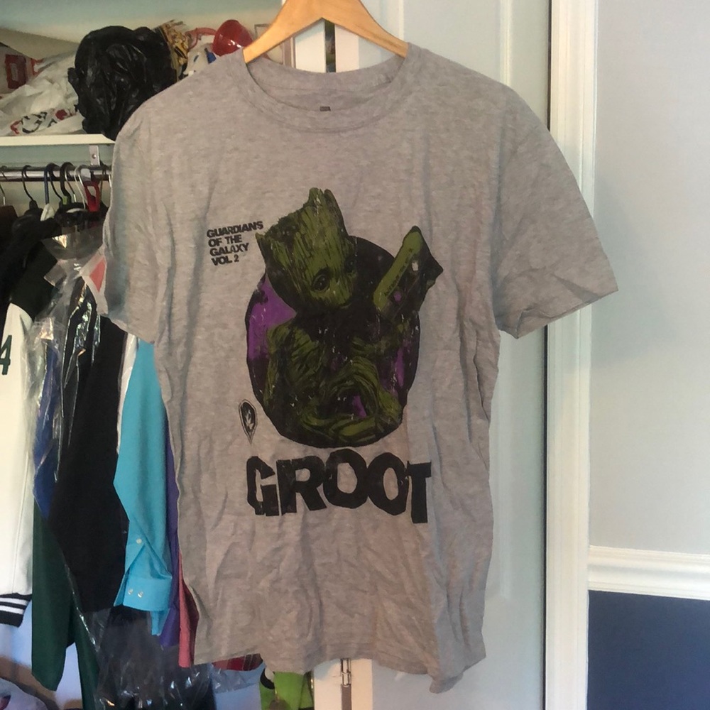 Guardians of the galaxy baby groot tshirt